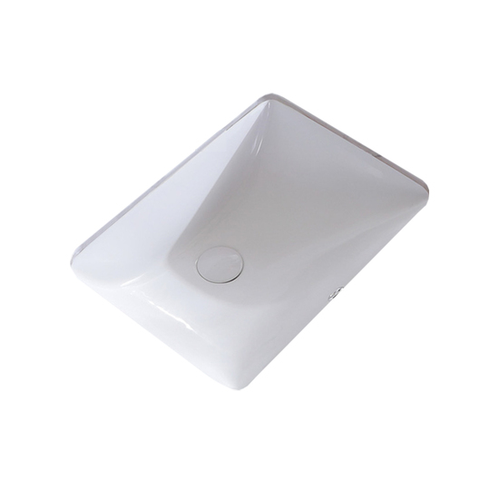 卫欲无限|面盆龙头,-卫欲无限 方形陶瓷台下面盆内嵌洗脸盆YT06(16寸)