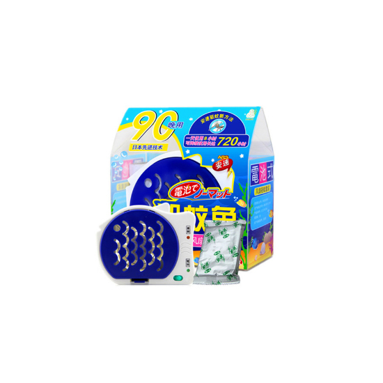 ARS|驱虫取暖,-ARS 安速杀蚊鱼电池式风扇驱蚊套装