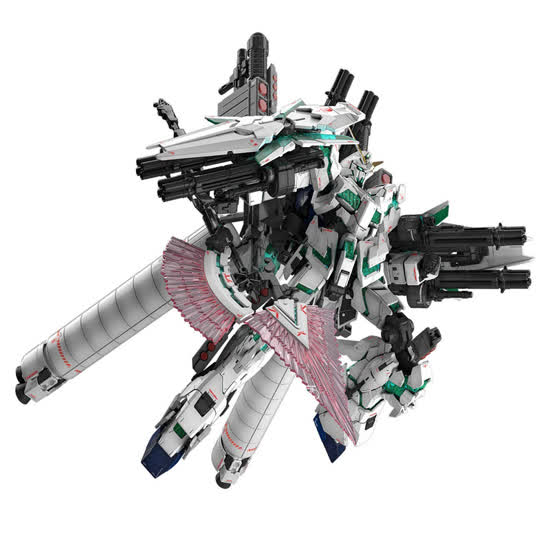 BANDAI|儿童玩具,-万代 BANDAI拼装模型 RG 全武装 绿骨架 独角兽高达